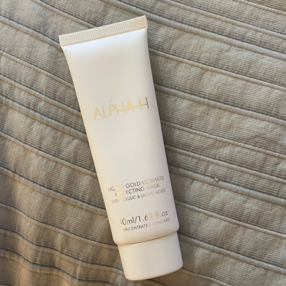 Alpha H liquid gold ultimate perfecting mask - used once!